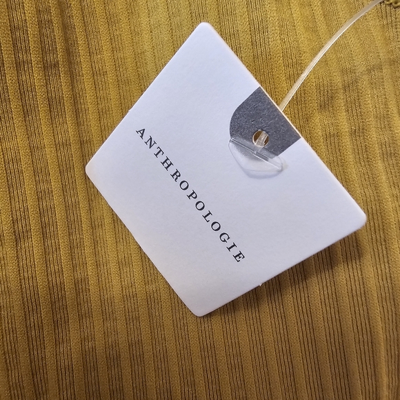 Yellow by Anthropologie Women's The Reegan Seamless Ribbed Cropped Tank Top - Picture 4 of 6